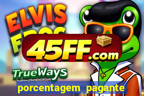 porcentagem pagante slots pg